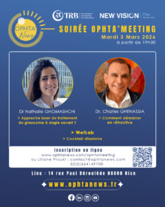 Intervention du Dr Charles Ghenassia – Ophta’Meeting Nice